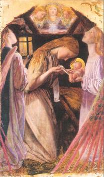 Arthur Hughes : The Nativity